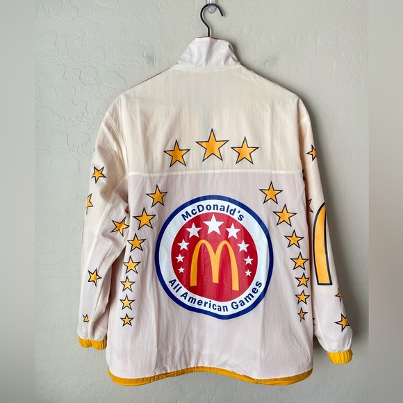 Adidas x Eric Emanuel McDonalds Basketball Warm-Up Jacket reversible NWT small - Picture 8 of 12